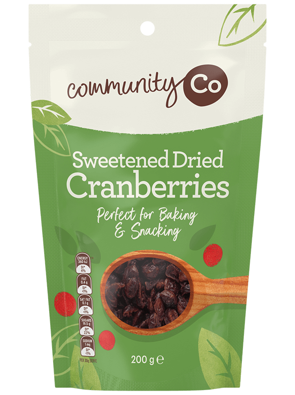 Community Co Cranberries 200g