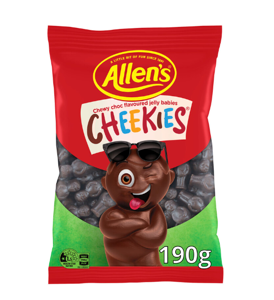 Allen's Lollies Cheekies 190g