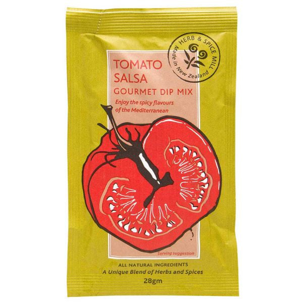 Herb & Spice Mill Tomato Salsa Dip Mix GF 28g