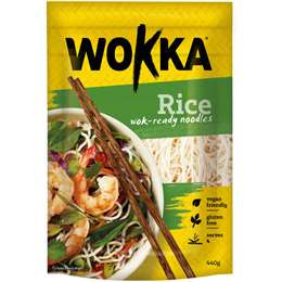 Wokka Noodle Thin Rice GF 440g