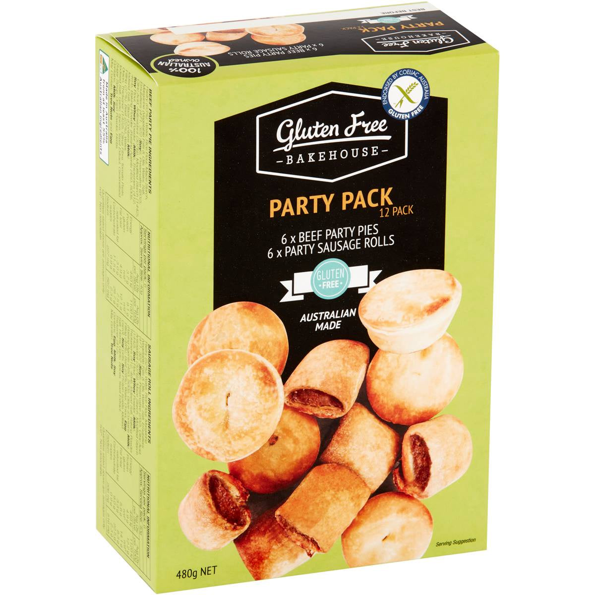 Bakehouse GF Party Pack 12pk