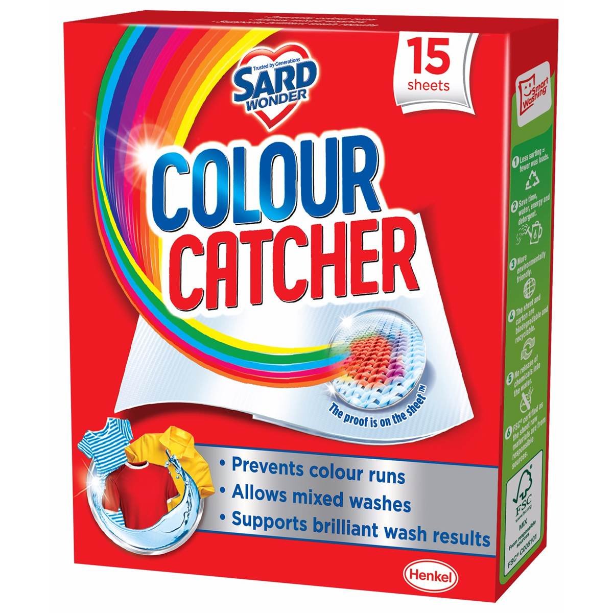 Sard Wonder Colour Catcher 15 Sheets