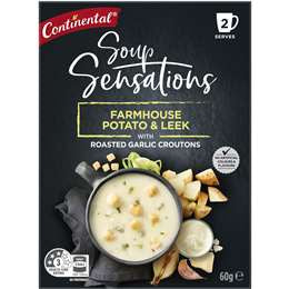 Continental Soup Sensations Farmhouse Potato & Leek 2 Serves 50g