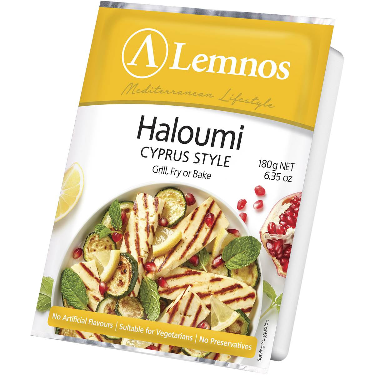 Lemnos Haloumi Cyprus Style Cheese 180g