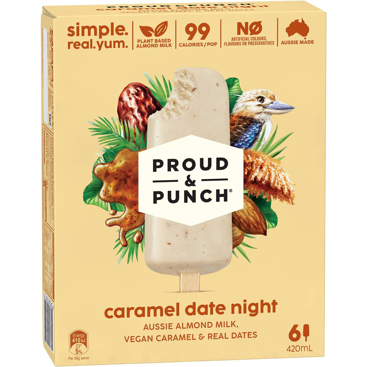 Proud & Punch Caramel Date Night 6pack GF DF