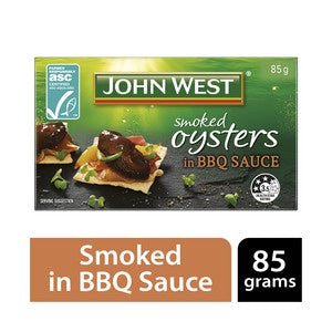 John West Smoked Oysters in BBQ sauce 85g