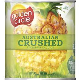 Golden Circle Pineapple Crushed  in Juice 440g