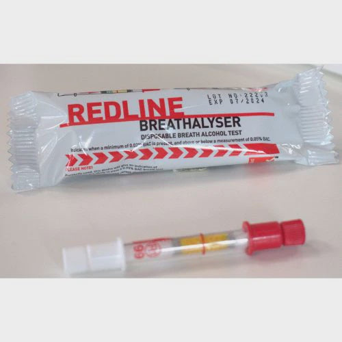 Redline Single Use Disposable Breathalyser Tray