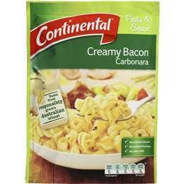 Continental Creamy Bacon Cabonara Pasta & Sauce 85g