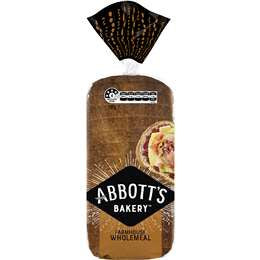 Abbotts Bakery Bread Farmhouse Wholemeal 750g