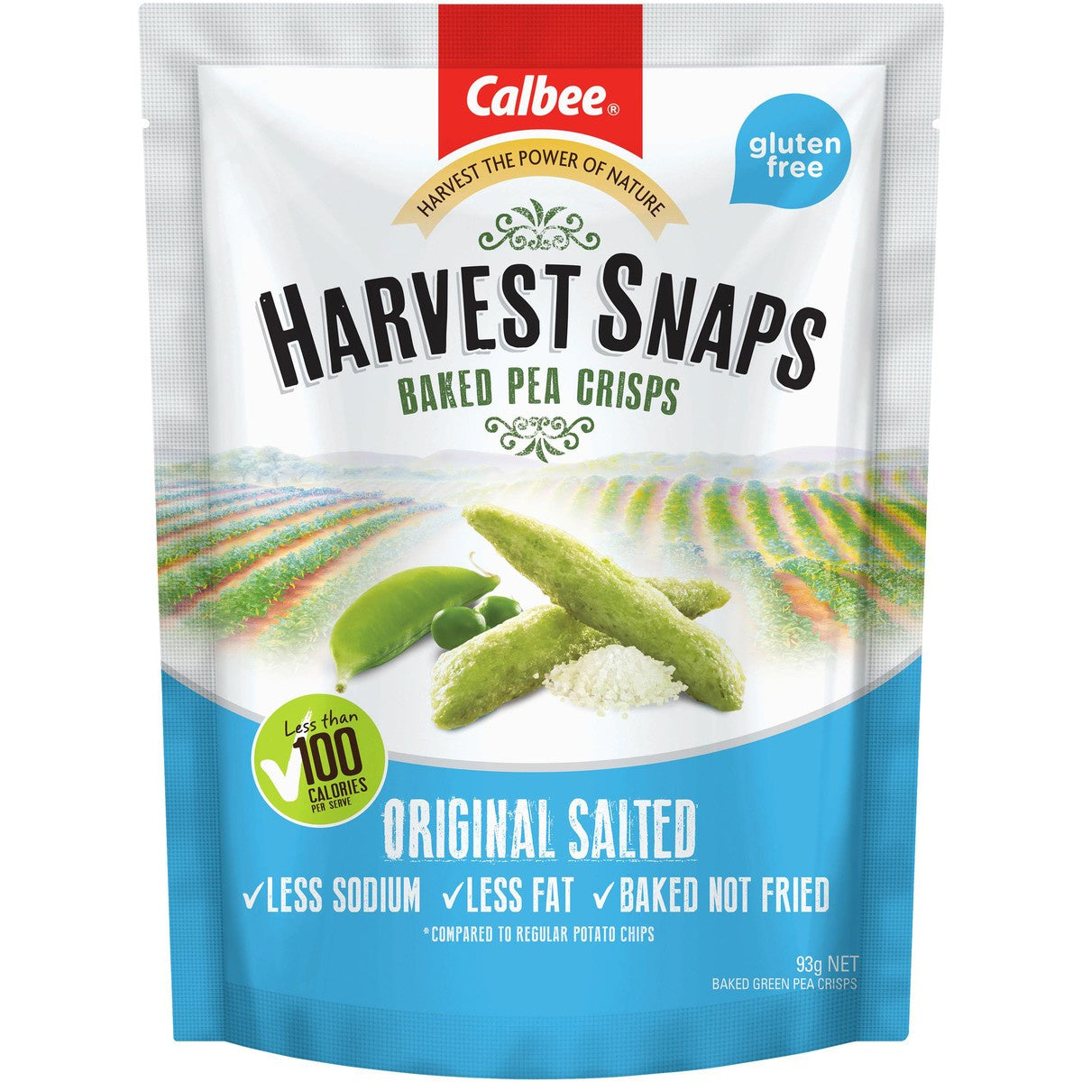 Harvest Snaps Original Pea Crisps GF 120g