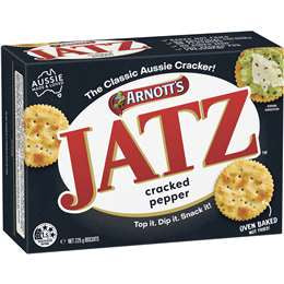 Arnotts Jatz Cracker Pepper Cracker 225g