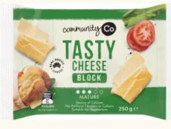 Community Co Tasty Cheese Block 250g