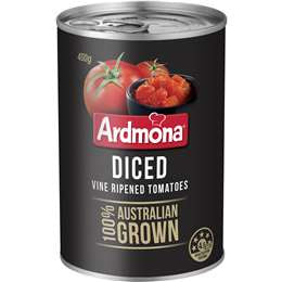 Ardmona Tomatoes Diced 400g