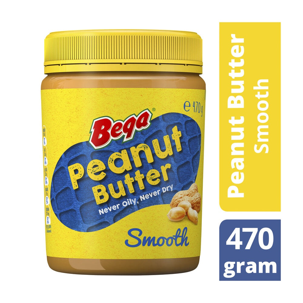 Bega Smooth Peanut Butter 470g