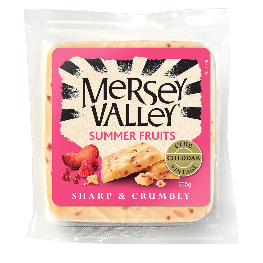 Mersey Valley Summer Fruits Cheese 235g