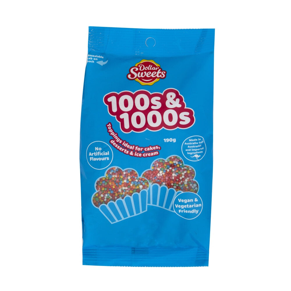 Dollar Sweets 100s & 1000s Sprinkles 190g