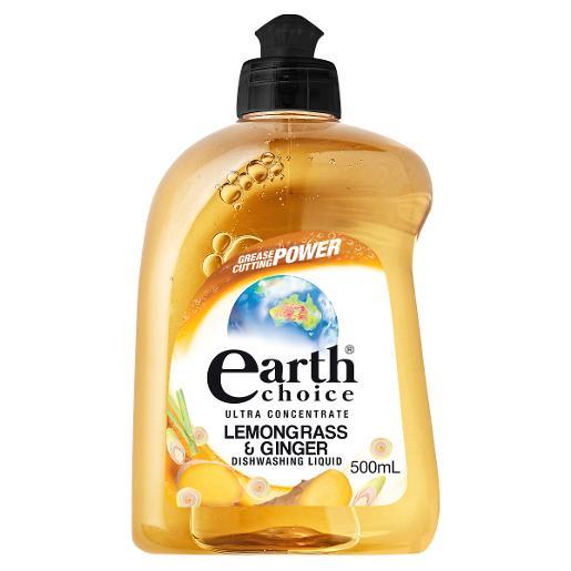 Earth Choice Lemongrass & Ginger Dishwashing Liquid 500ml