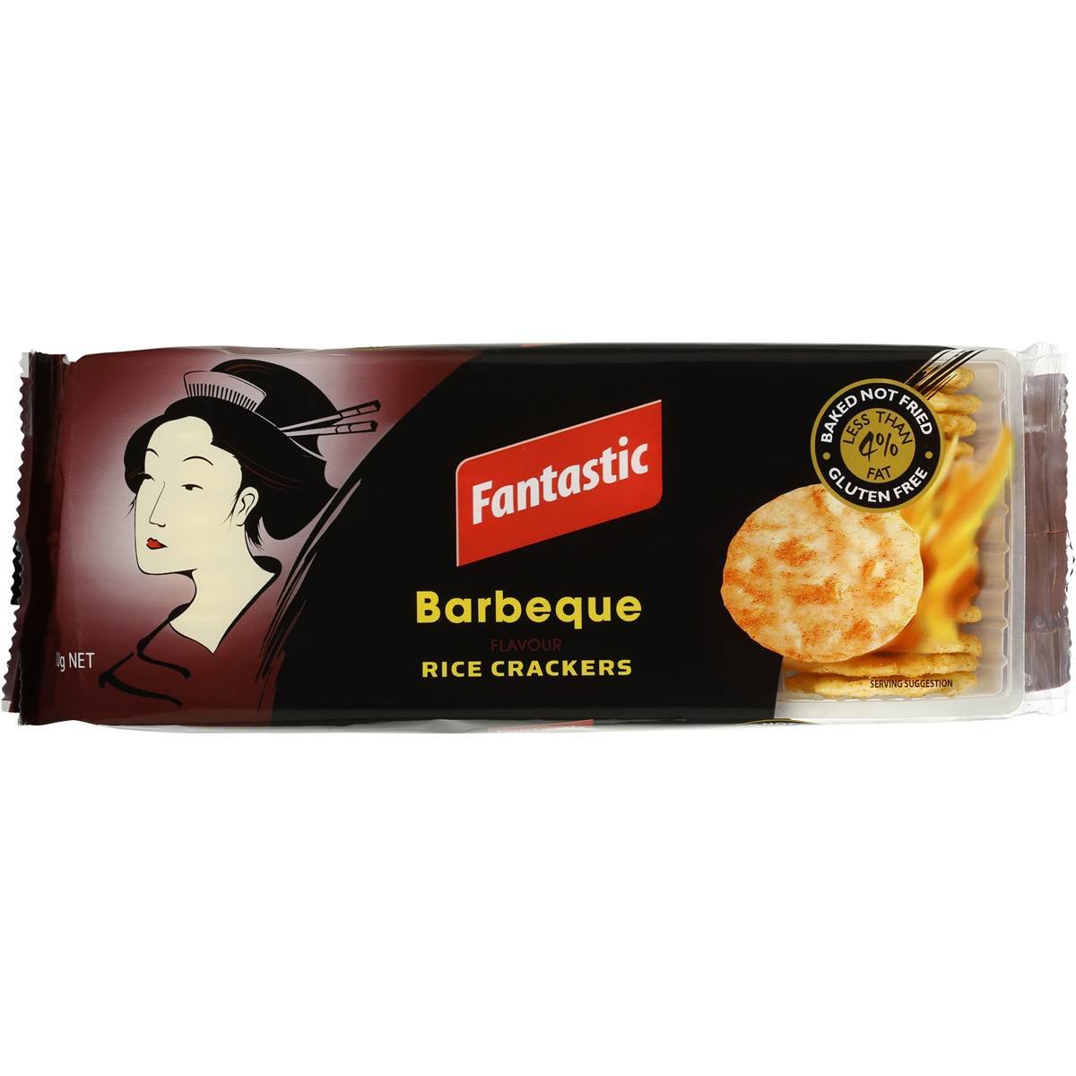 Fantastic Barbeque Rice Crackers 100g