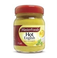 Masterfoods Hot English Mustard 170g
