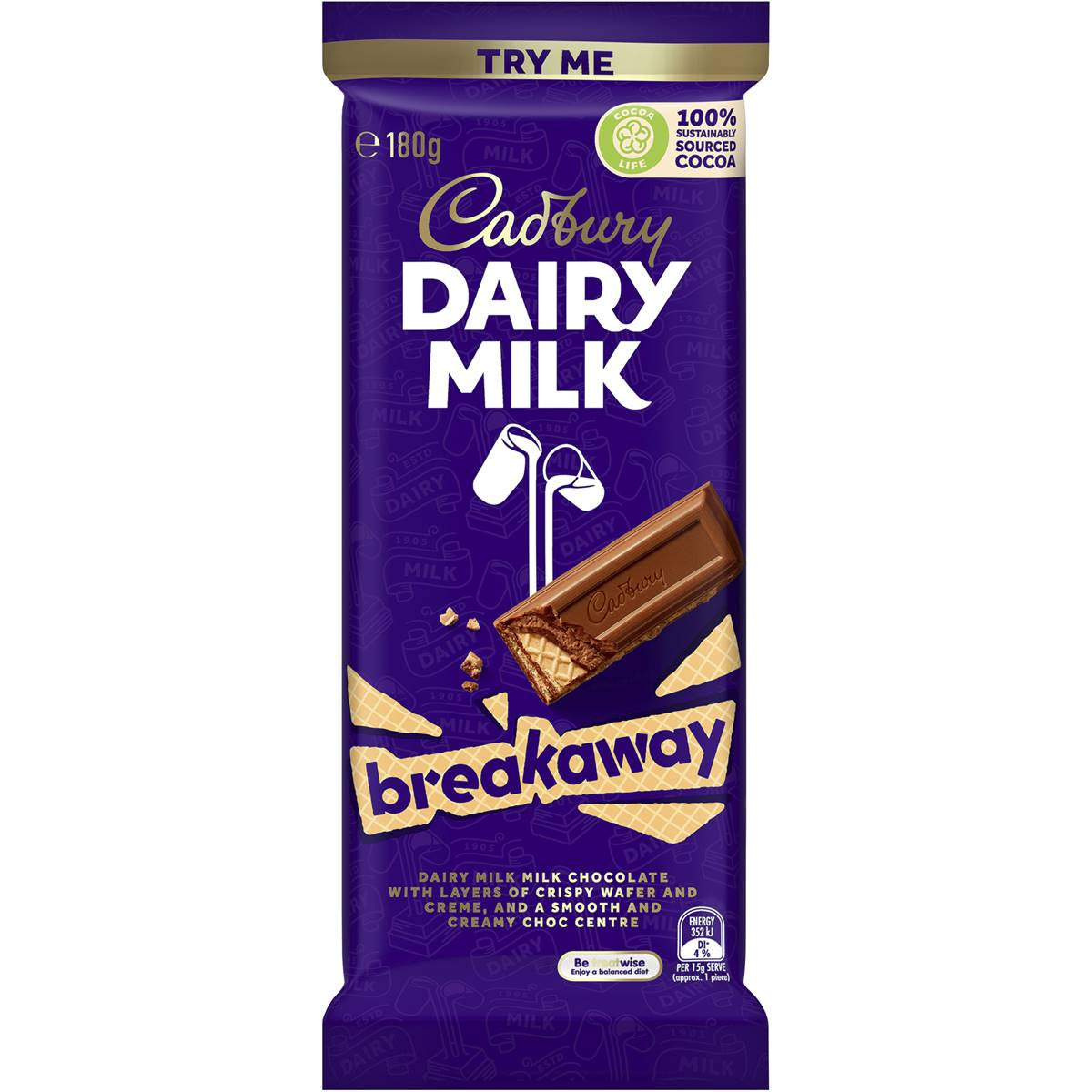 Cadbury Breakaway 180g