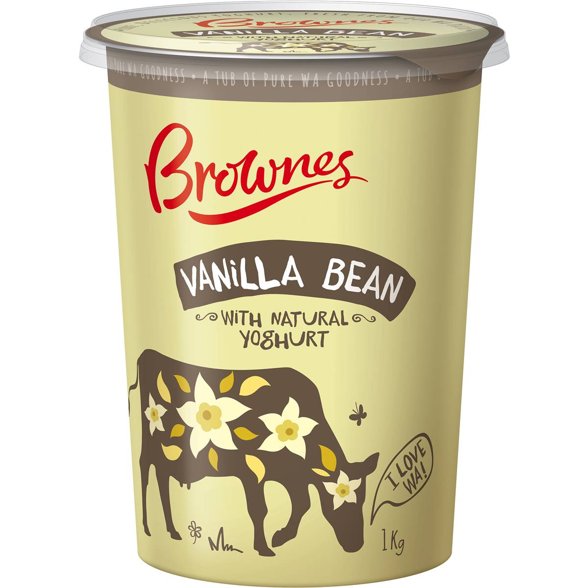 Brownes Vanilla Bean Yoghurt 1kg