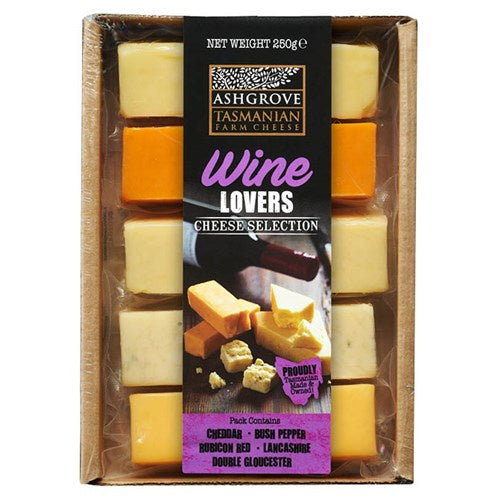 Ashgrove Wine Lovers Cheese Selection 5 pk