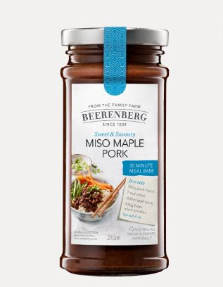 Beerenberg Miso Maple Pork Meal Base