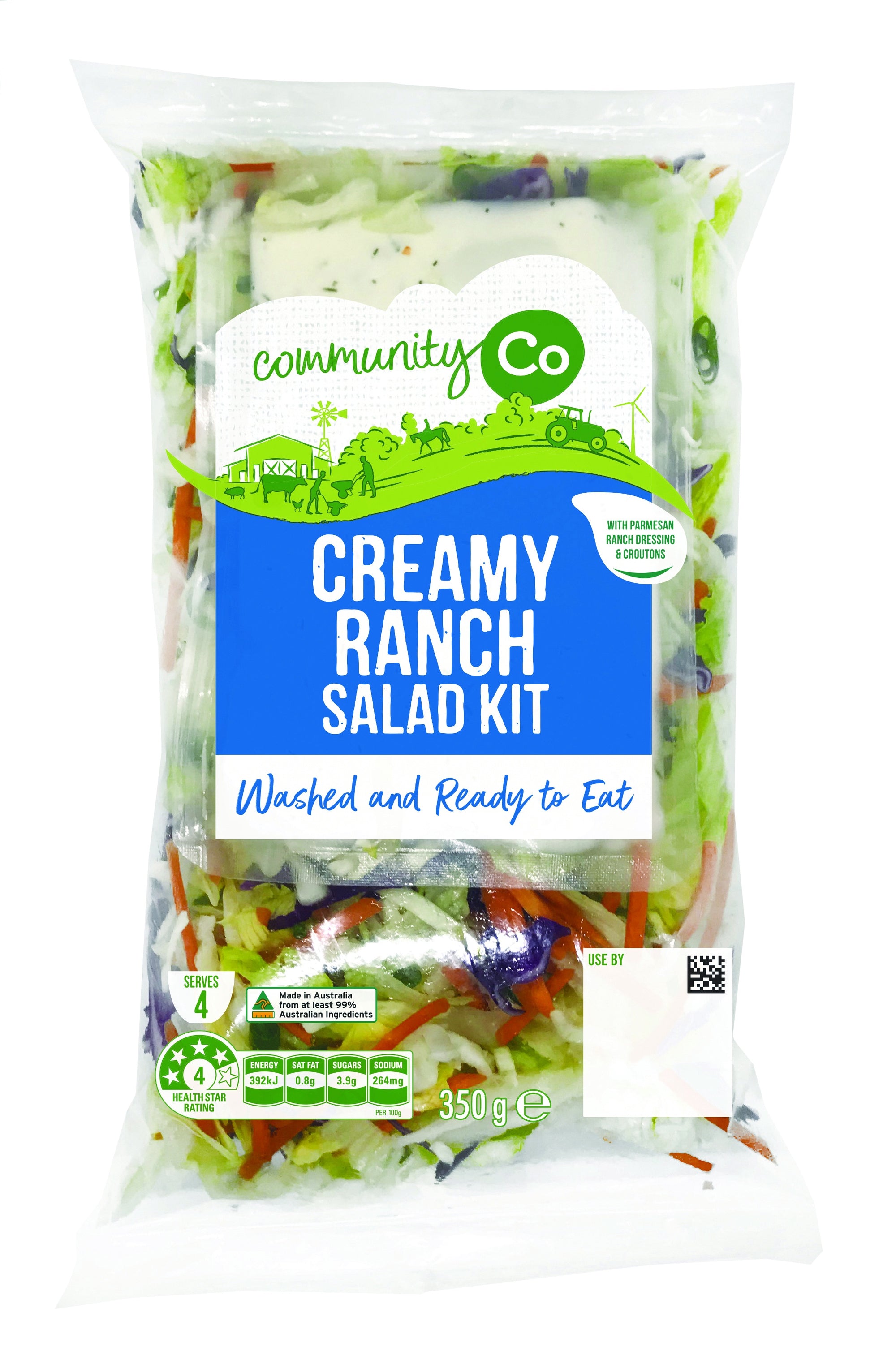 Creamy Ranch Salad Kit 350g