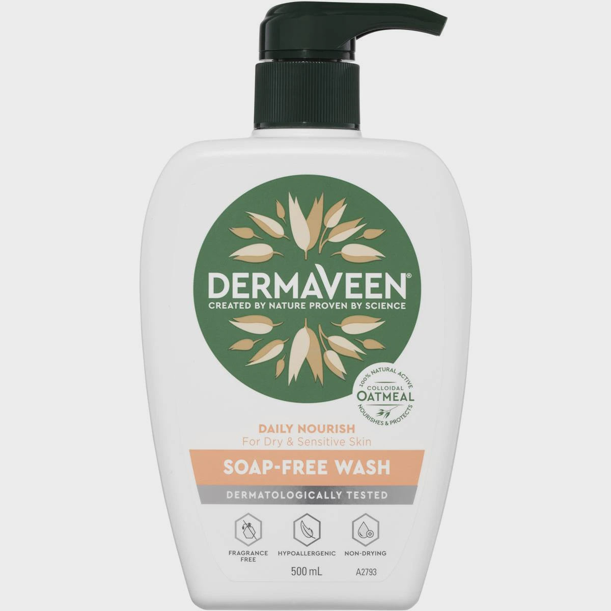 Dermaveen Body Wash Soap Free 500ml