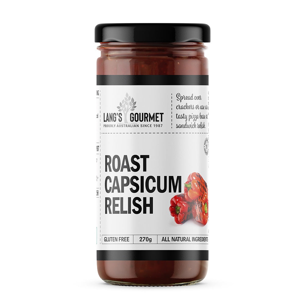 Langs Gourmet Roast Capsicum Relish 270g
