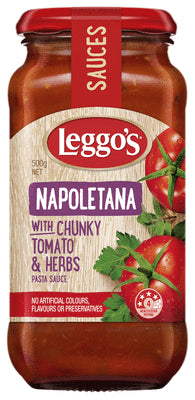 Leggos Napoletana Chunky Tomato and Herb Pasta Sauce 500g