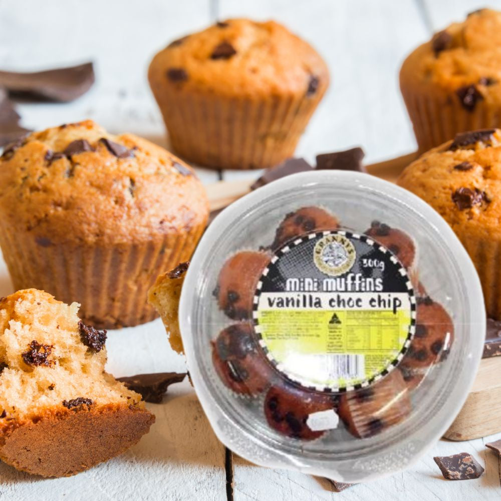 Granny's Vanilla & Chocolate Chip Mini Muffins