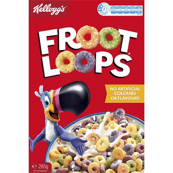 Kelloggs Froot Loops Cereal 460g