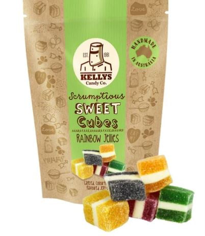 Kelly's Candy Rainbow Jellies - Pouch 220g