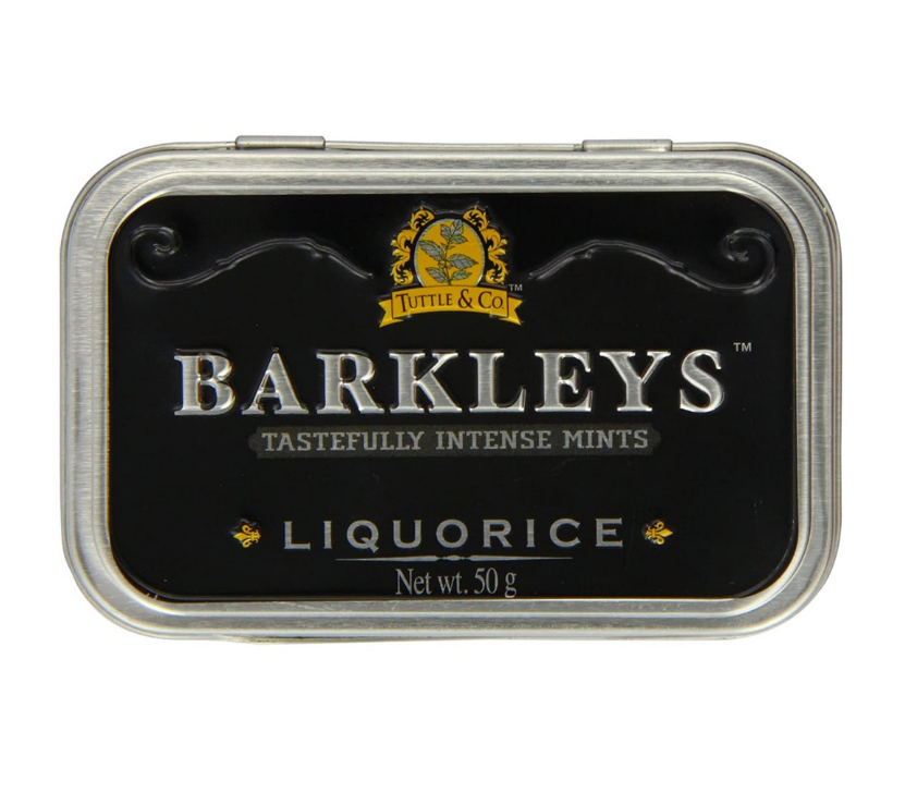 Barkleys Tin Licorice 50g