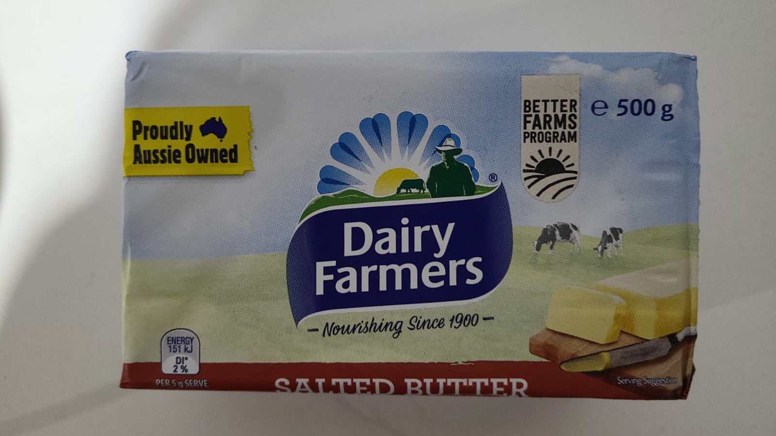 Dairy Farmers Salted Butter 500g