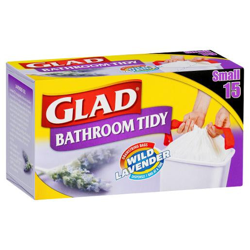 Glad Lavender Tidy Bags Small 15pk