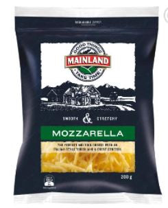 Mainland Grated Mozzarella Cheese 200gm