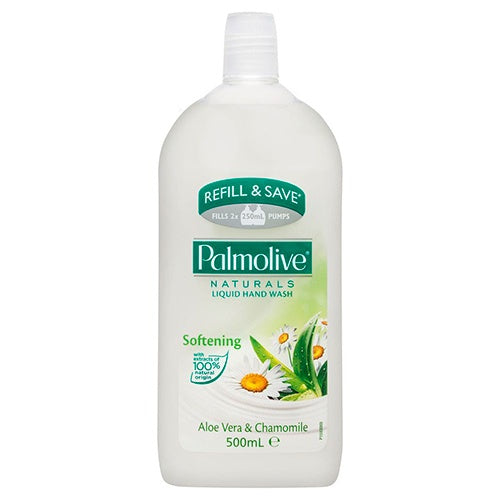 Palmolive Natural Aloe Vera Liquid Hand Soap Refill 500ml