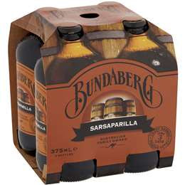 Bundaberg Drinks Sarsaparilla 4 pk
