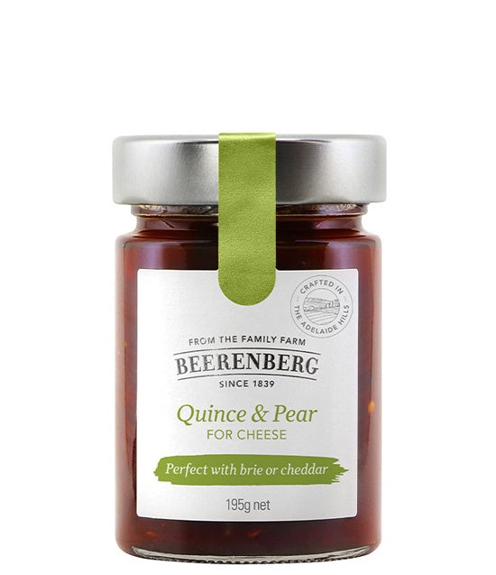 Beerenberg Quince & Pear For Cheese 195g