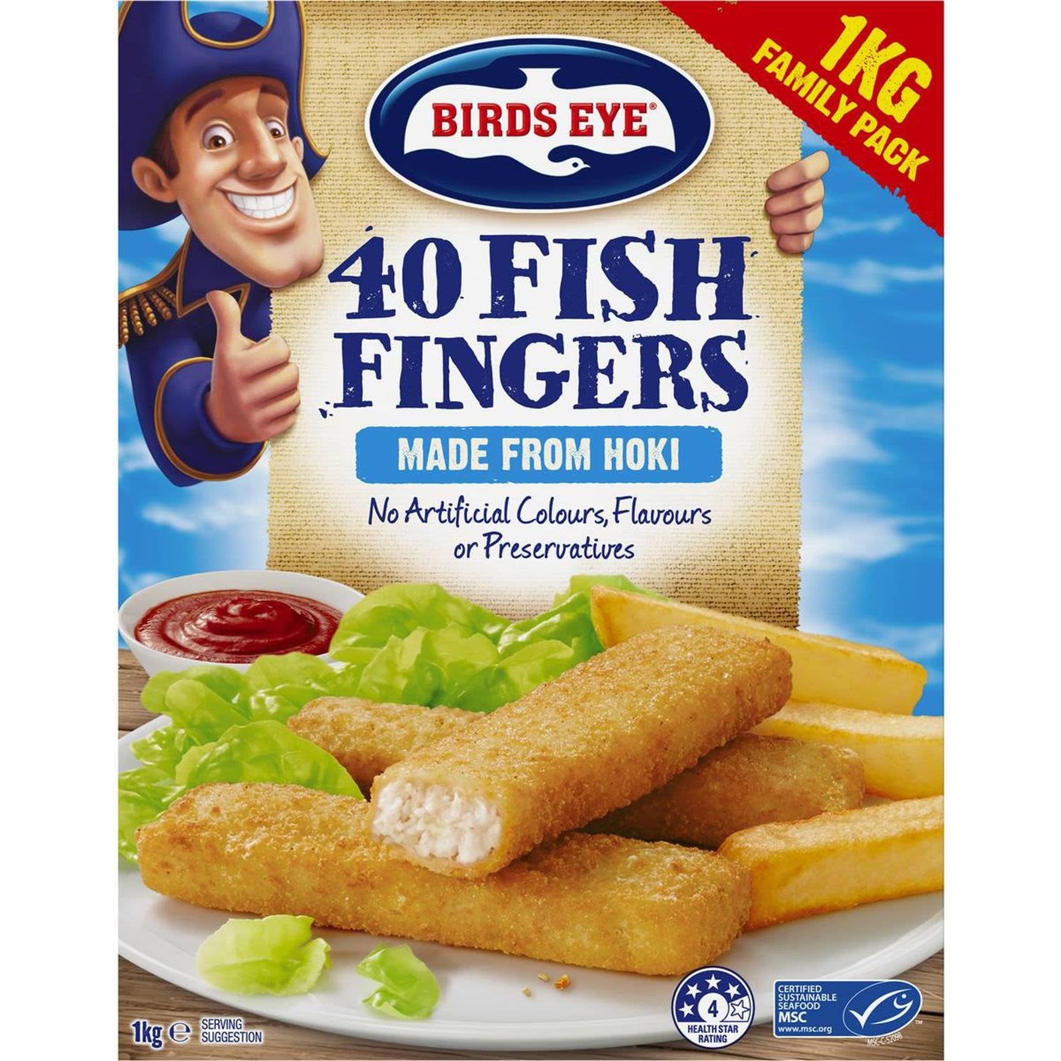 Birdseye Fish Fingers 1kg