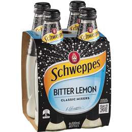 Schweppes Bitter Lemon 300ml x 4