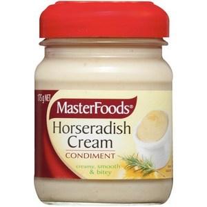 Masterfoods Horseradish Cream Mustard 170g