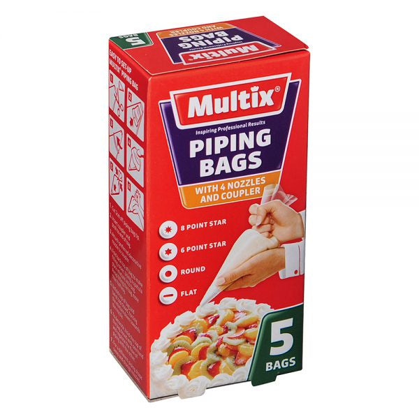 Multix Piping Bags Pk5