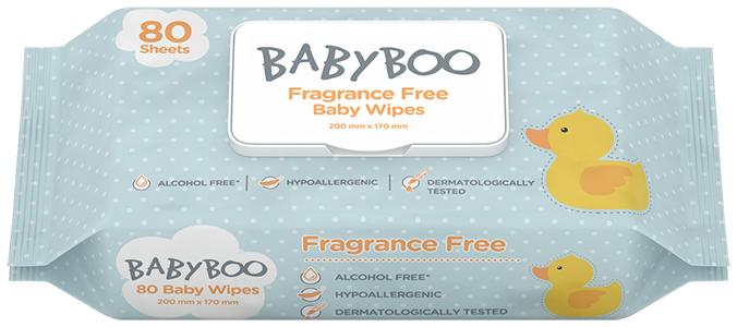Baby Boo Unsented Baby Wipes 80pk