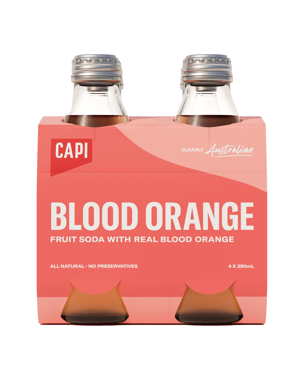 CAPI Blood Orange 250ml 4 Pack