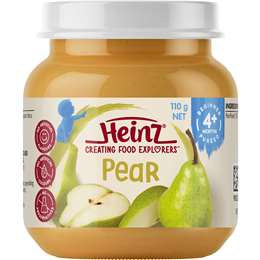 Heinz Pear Baby Food 110g