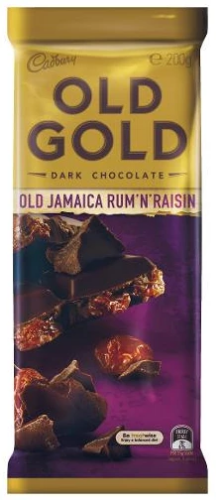Cadbury Old Gold Jamaica Rum & Raisin Chocolate 180g